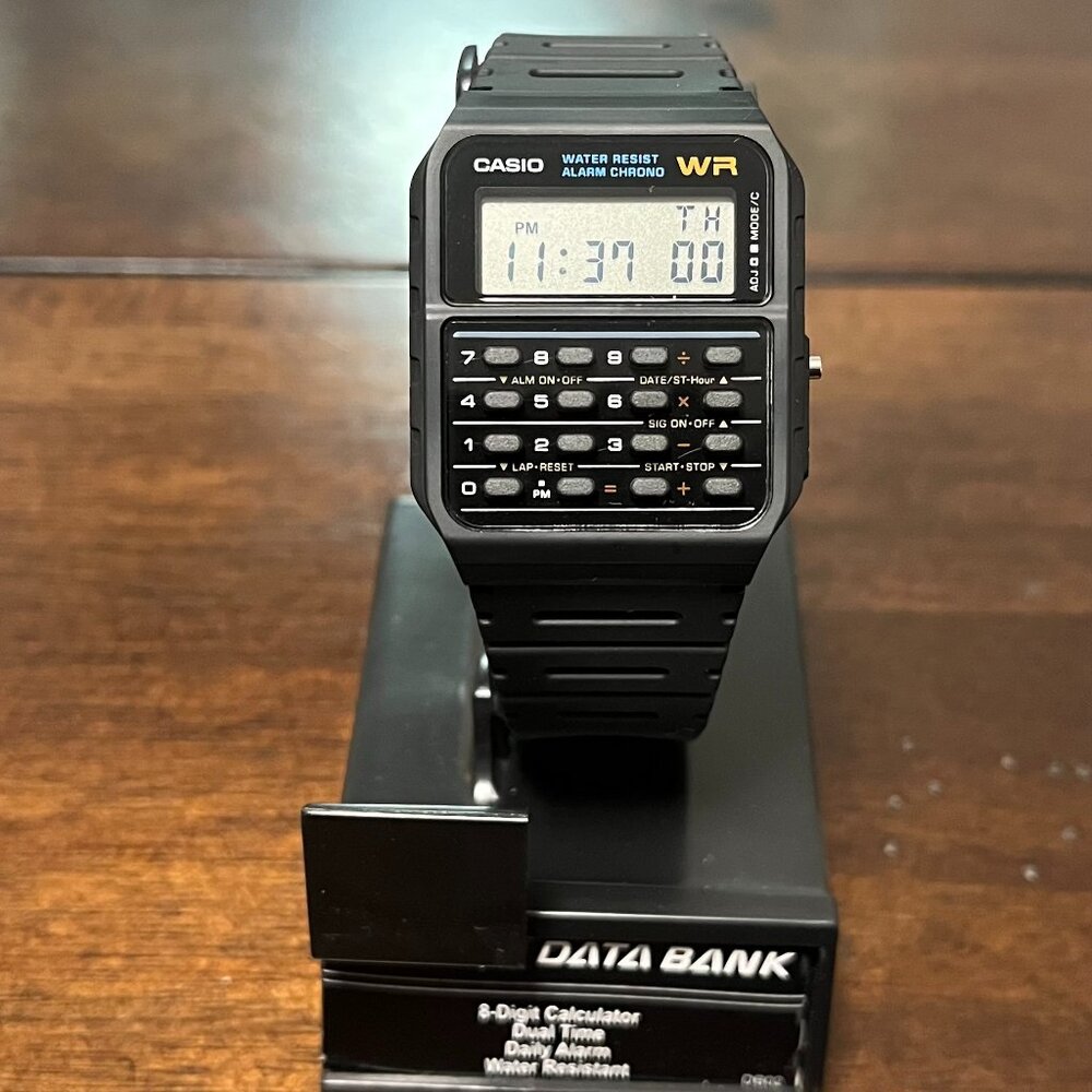 Casio Unisex Digital Calculator Watch